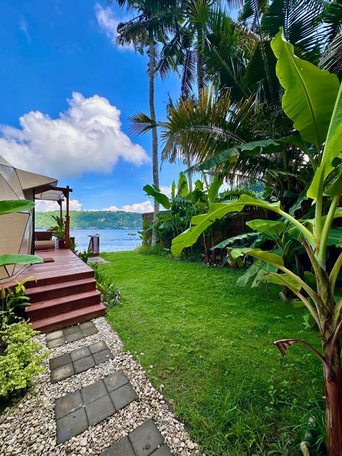 Beachfront Luxury Dome Villas - Gamat Bay Resort Nusa Penida Extérieur photo